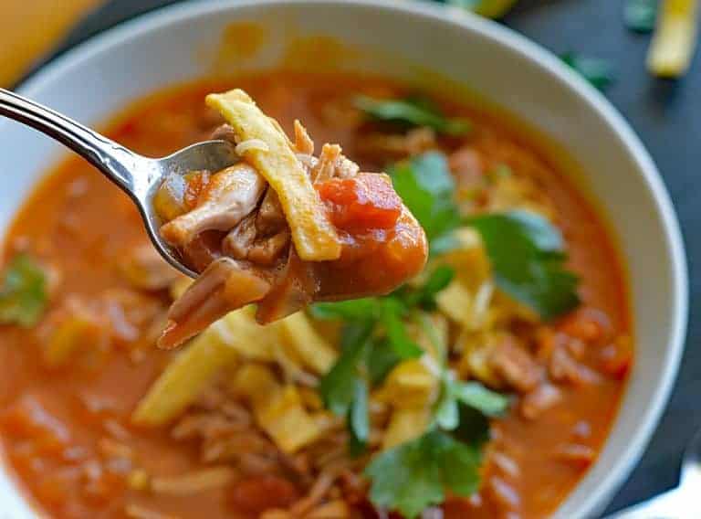 Homemade Jackfruit Tortilla Soup Living Vegan