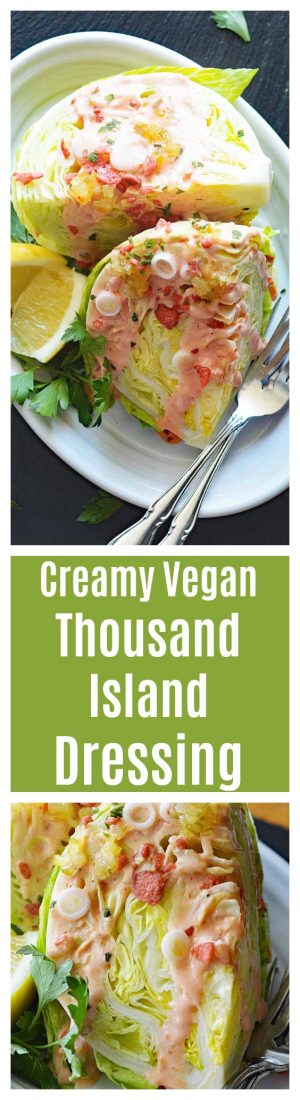 Creamy Vegan Thousand Island Dressing Living Vegan 4593